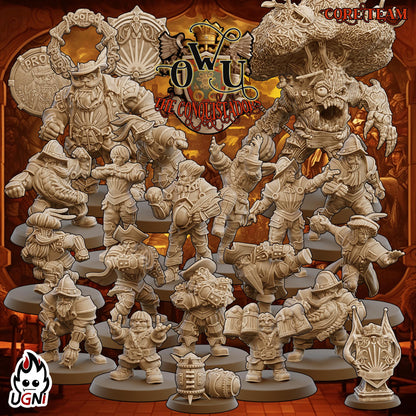 OWU Team (Conquistador Style) Designed by UGNI Miniatures - Fantasy Football - product image 1 of 9