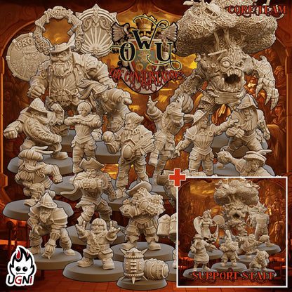 OWU Team (Conquistador Style) Designed by UGNI Miniatures - Fantasy Football - product image 9 of 9