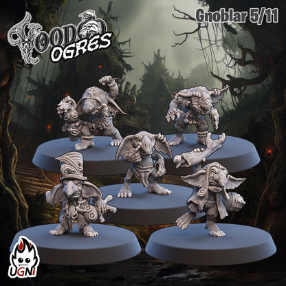 Ogre Team (Voodoo Style) Designed by UGNI Miniatures - Fantasy Football - product image 6 of 9