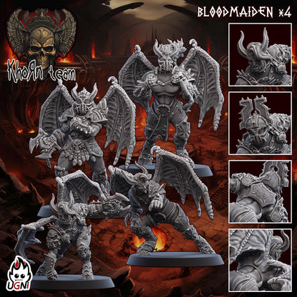 KhoЯn Team (Bloody Valkyrie Style) Designed by UGNI Miniatures - Fantasy Football - product image 3 of 9
