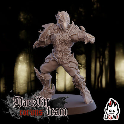 Dark Elf Team (Corvus Cabal Style) Designed by UGNI Miniatures - Fantasy Football - product image 3 of 10