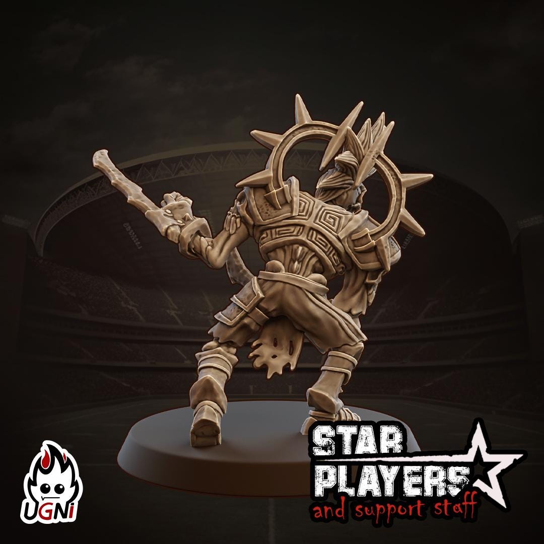 Ivan Ugnishroud Star Player - Designed by UGNI Miniatures - Fantasy Football - product image 3 of 3