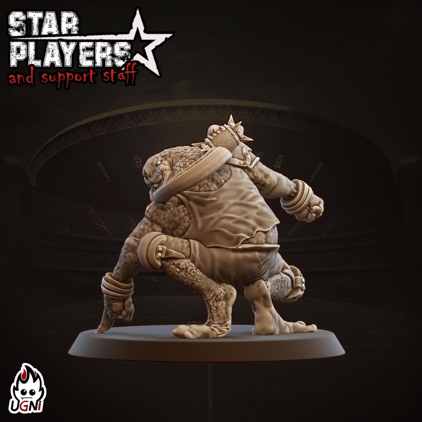 Cobler Crimwich Star Player - Designed by UGNI Miniatures - Fantasy Football - product image 2 of 2