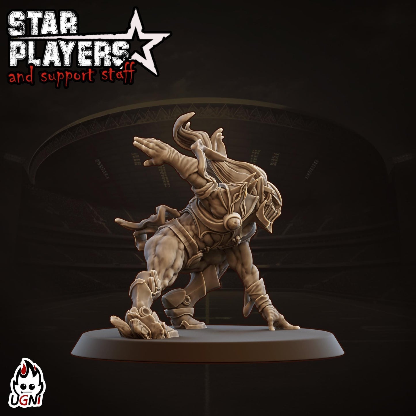 Velen Shift Star Player - Designed by UGNI Miniatures - Fantasy Football - product image 2 of 3