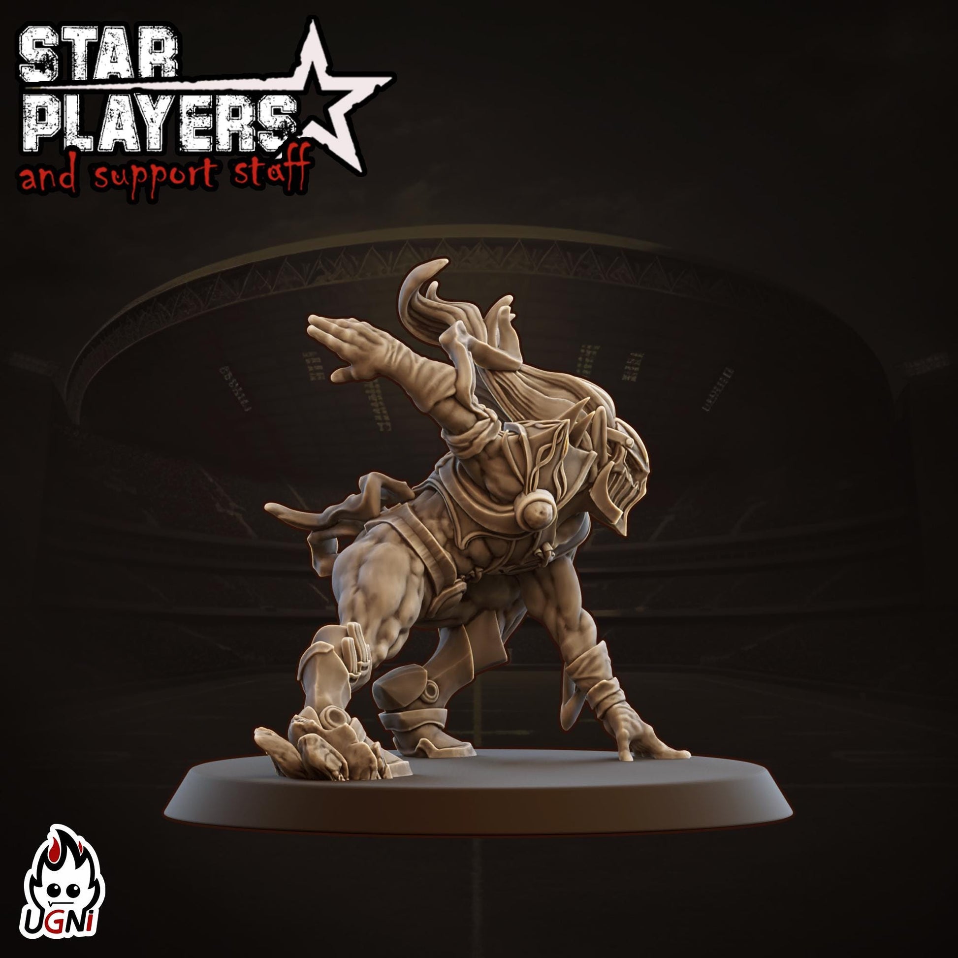Velen Shift Star Player - Designed by UGNI Miniatures - Fantasy Football - product image 2 of 3