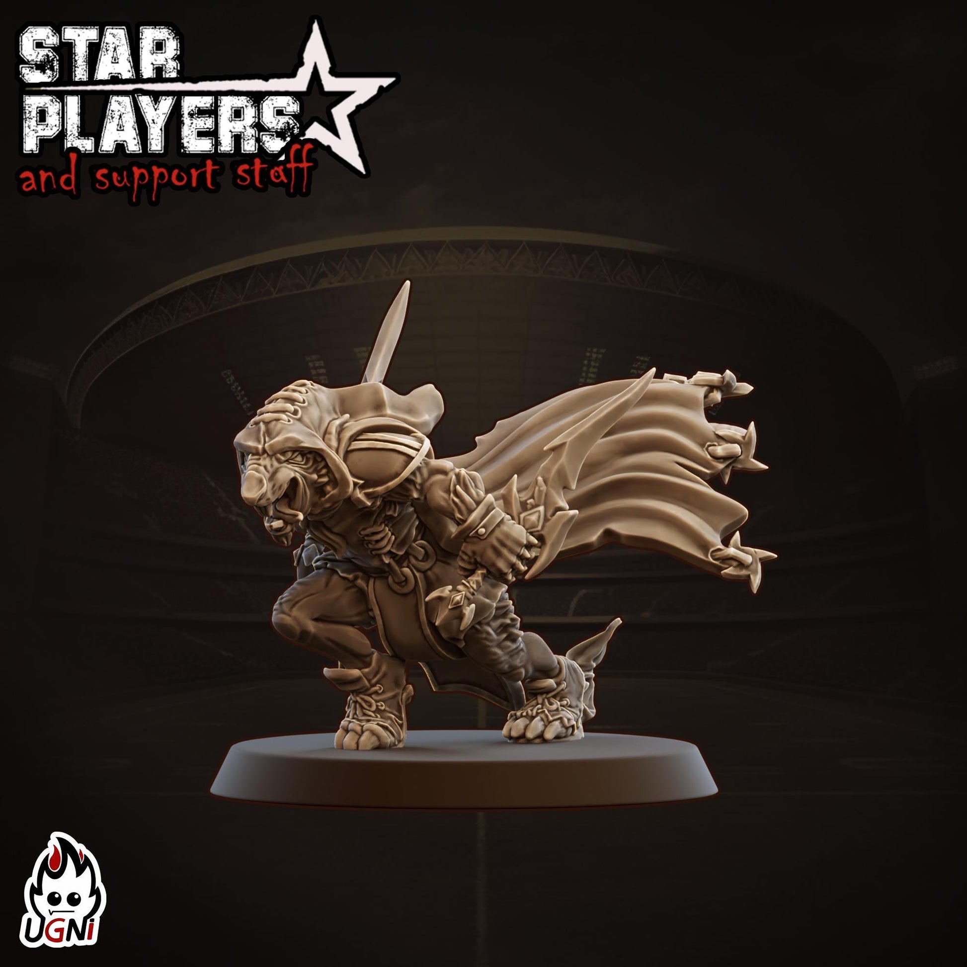 Scooter Snap-Snap (First) Star Player - Designed by UGNI Miniatures - Fantasy Football - product image 1 of 3
