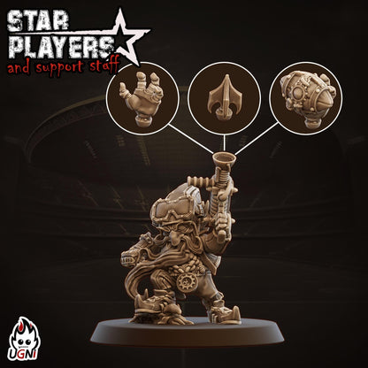 Sidney Roachgate Star Player - Designed by UGNI Miniatures - Fantasy Football - product image 1 of 3