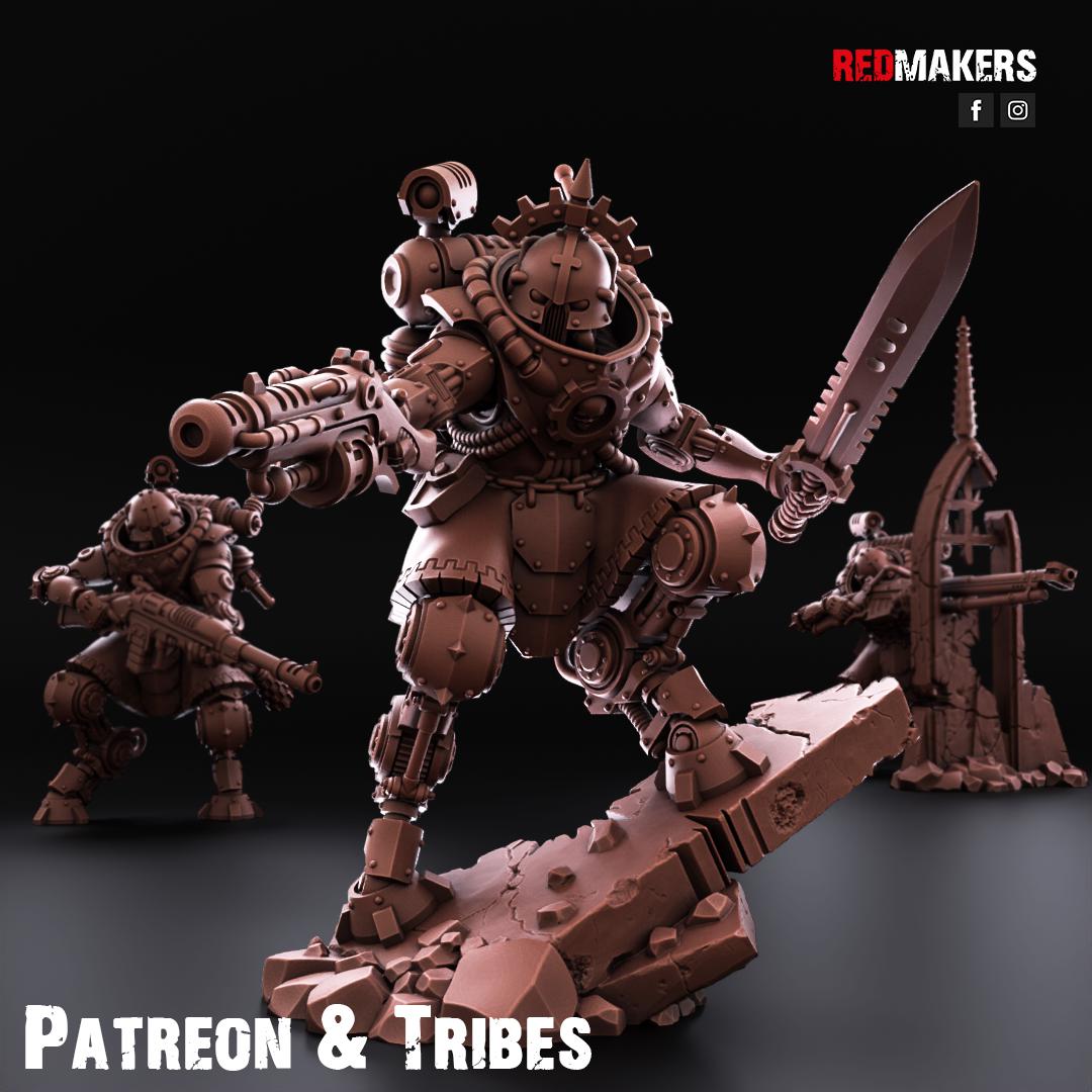Red Makers Tech Guardians – Omniforge x10 (Custom Order) - product image 3 of 6