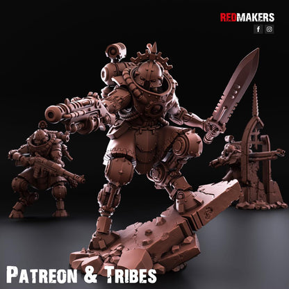 Red Makers Tech Guardians – Omniforge x10 (Custom Order) - product image 3 of 6
