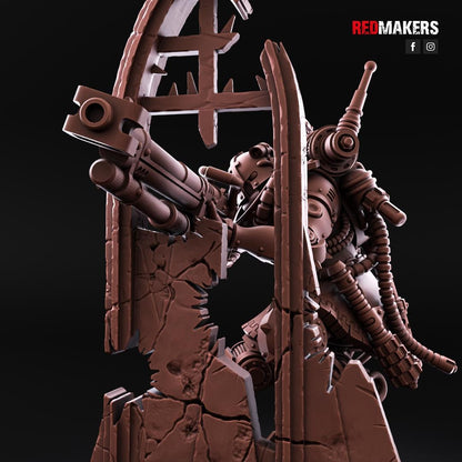 Red Makers Tech Guardians – Omniforge x10 (Custom Order) - product image 5 of 6