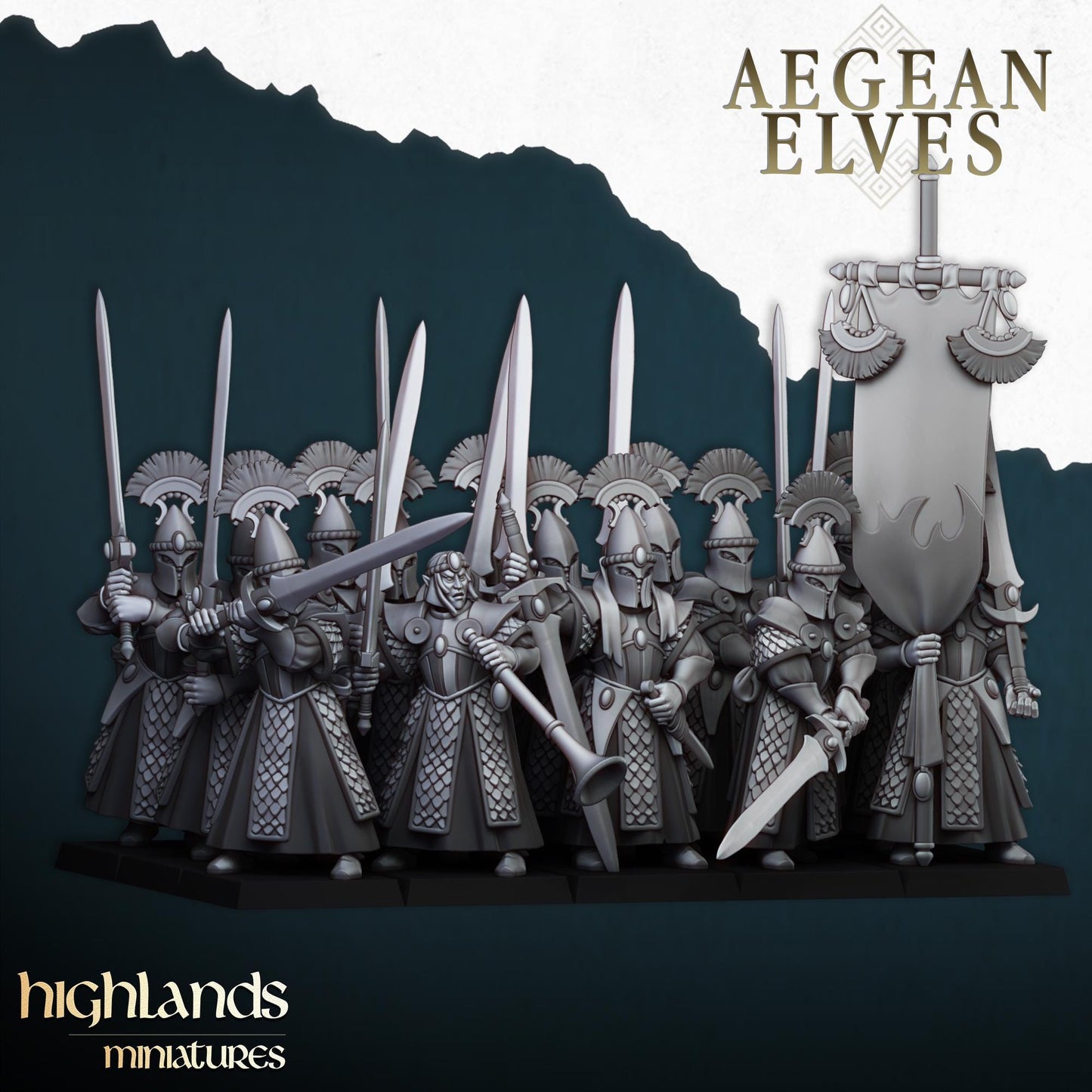 Highland Miniatures Swords of Messara - Fantasy / D&D (Custom Order) - product image 1 of 2