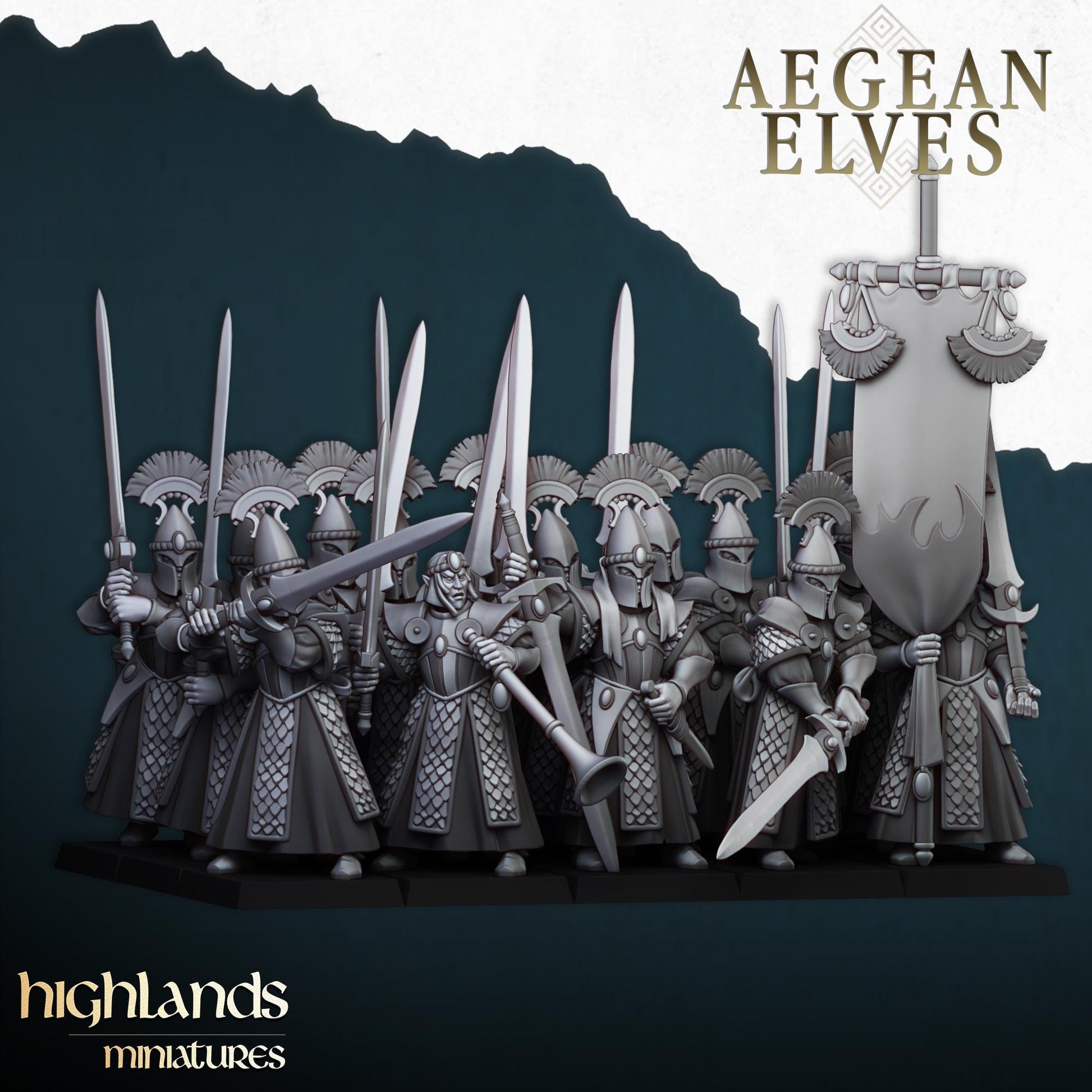 Highland Miniatures Swords of Messara - Fantasy / D&D (Custom Order) - product image 1 of 2