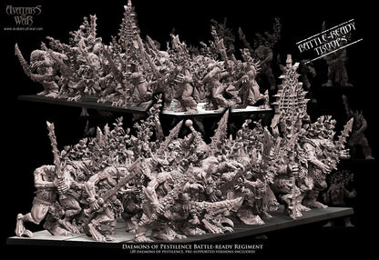 Avatars of War Daemons of Pestilence Regiment - Fantasy / D&D (Custom Order) - product image 3 of 4