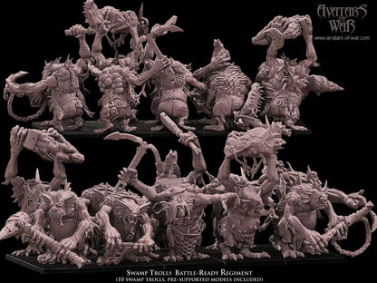 Avatars of War Swamp Trolls - Fantasy / D&D (Custom Order) - product image 1 of 4