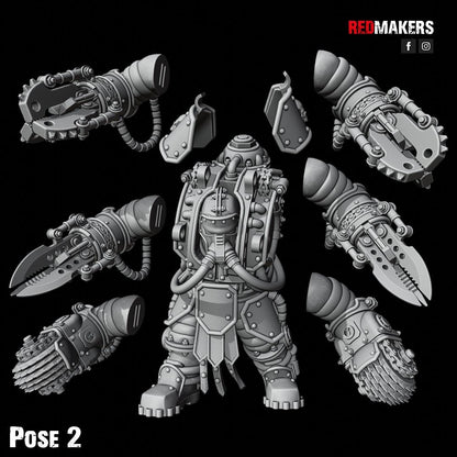 Red Makers Abhuman Wardens x5 (Custom Order) - product image 7 of 10