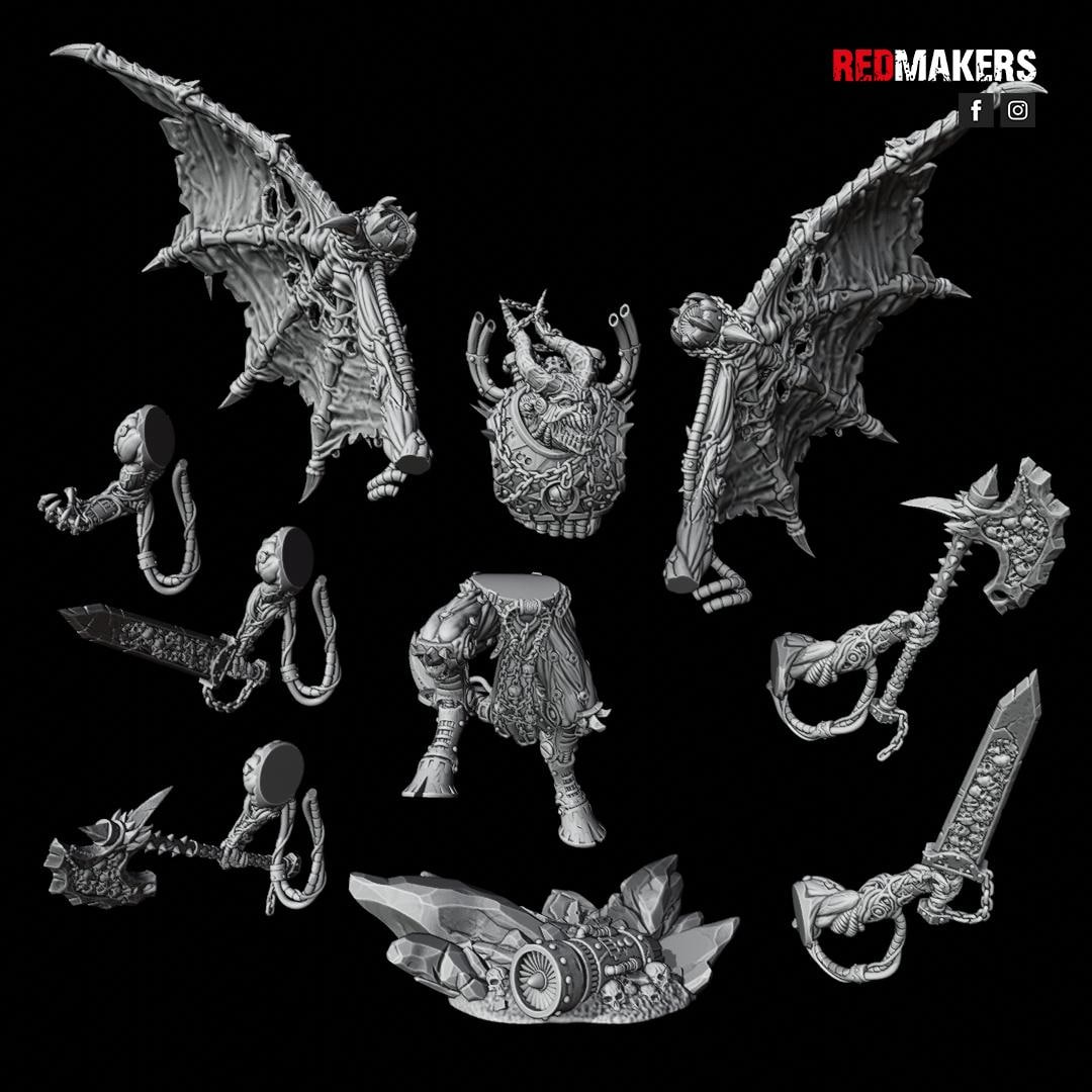 Red Makers Demons Doomlord (Custom Order) - product image 2 of 3