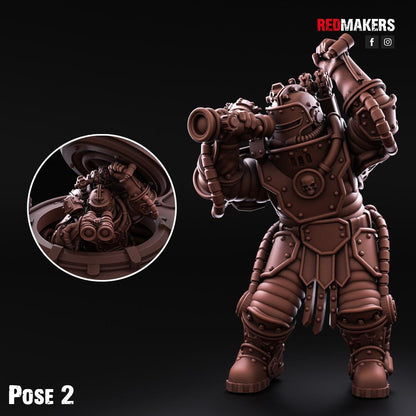 Red Makers Solar Guard Tank Commanders (Custom Order) - product image 7 of 7