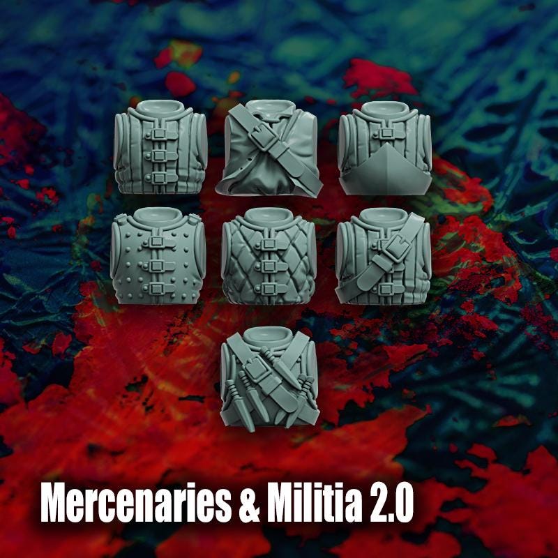 Fantasy Mercenaries and Militia 2.0 - Reptilian Overlords (Custom Order) - product image 5 of 5