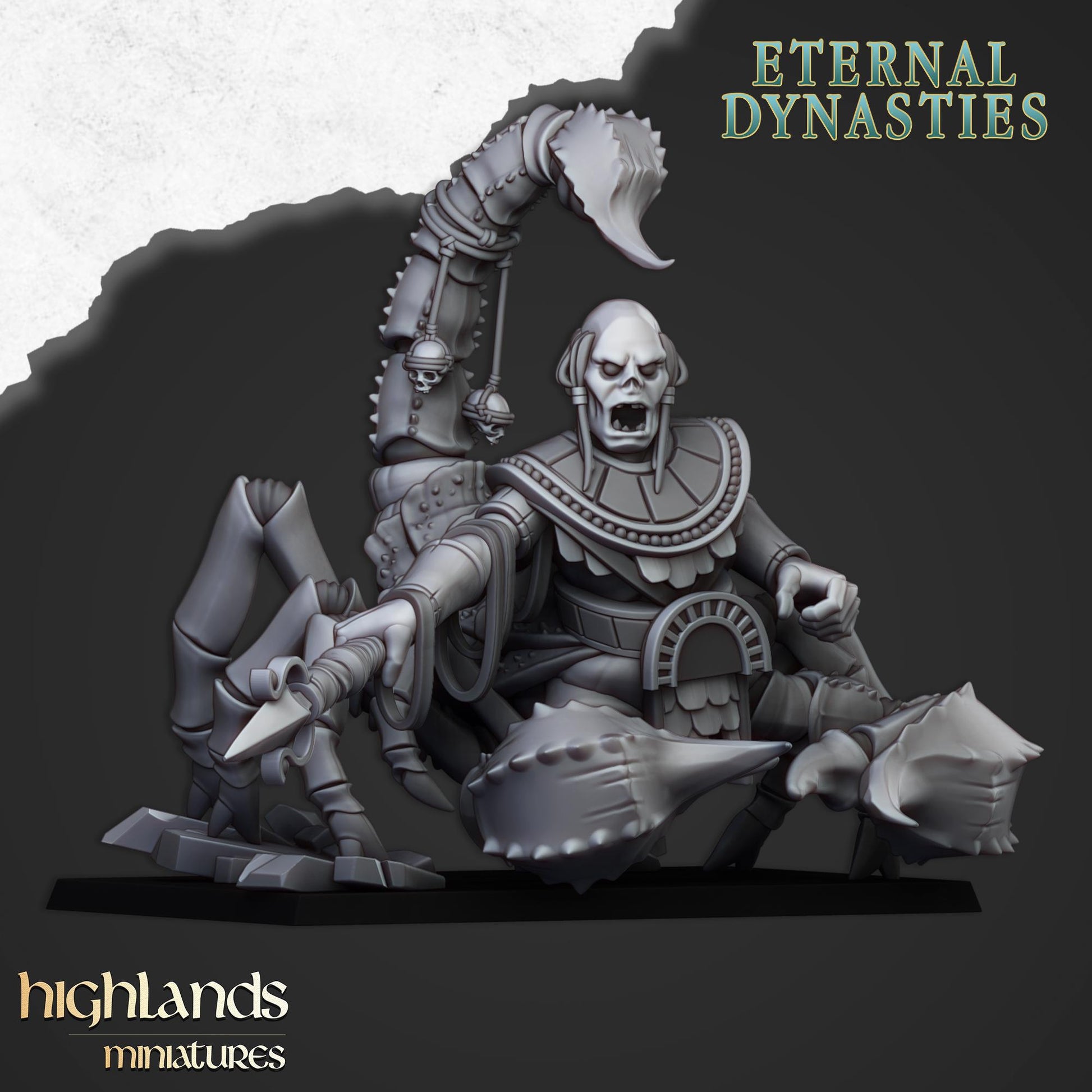 Highland Miniatures Eternal Scorpion - Fantasy / D&D (Custom Order) - product image 2 of 2