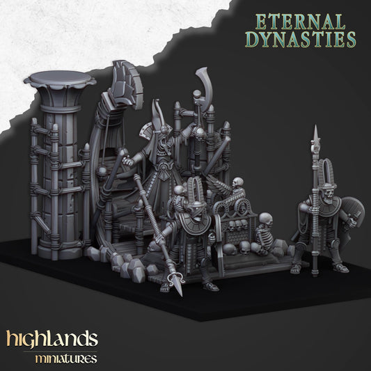 Highland Miniatures Pharaoh Funeral Ship - Fantasy / D&D (Custom Order) - product image 2 of 3