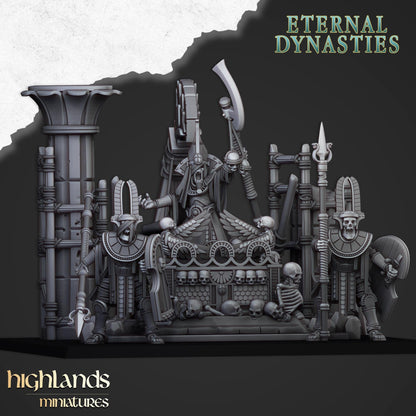 Highland Miniatures Pharaoh Funeral Ship - Fantasy / D&D (Custom Order) - product image 3 of 3