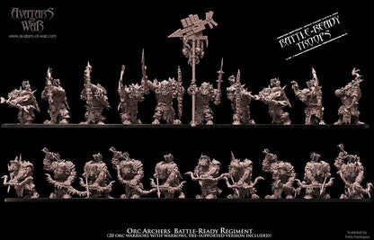 Avatars of War Orc Archers Regiment - Fantasy / D&D (Custom Order) - product image 2 of 3