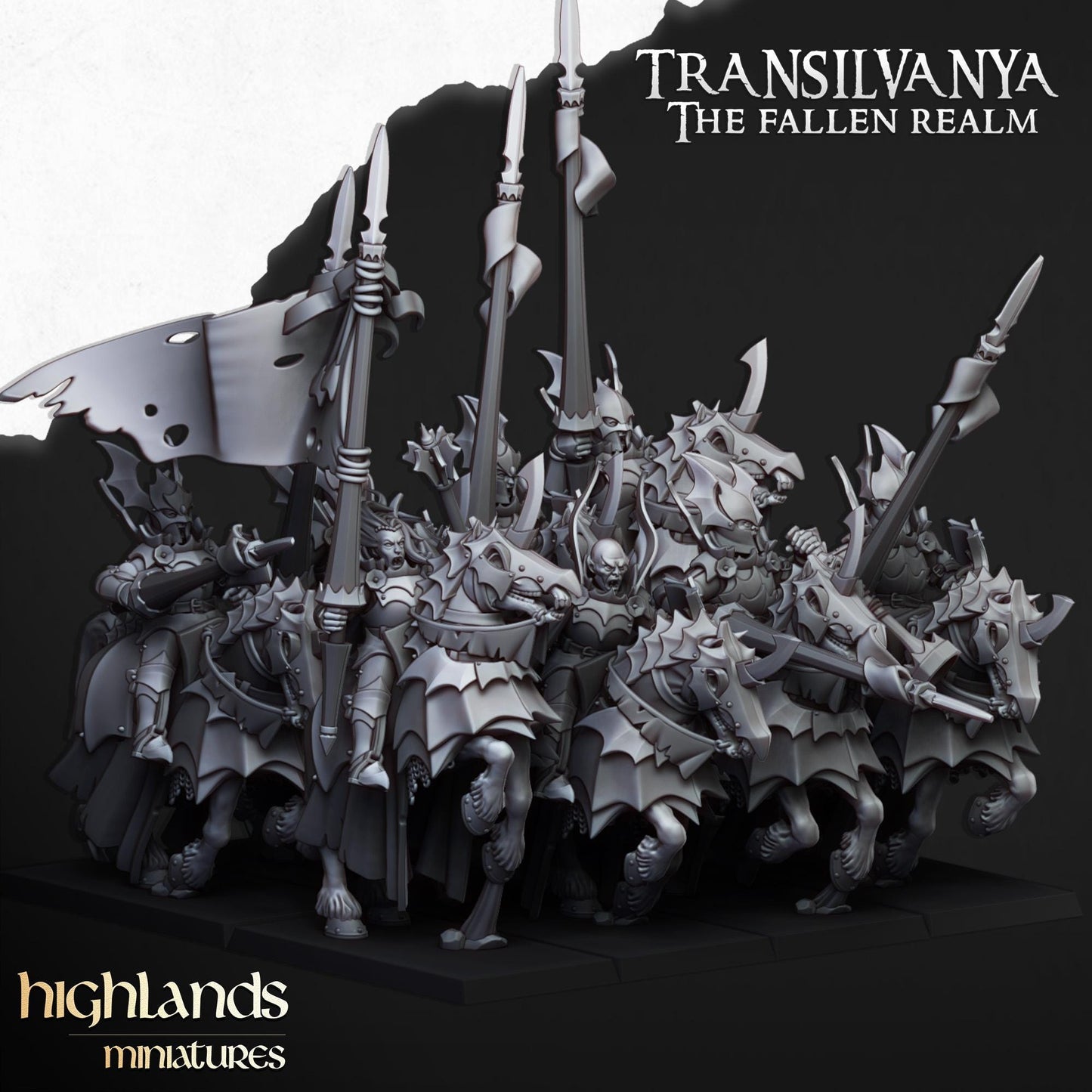 Highland Miniatures Vampire Knights - Fantasy / D&D (Custom Order) - product image 3 of 3