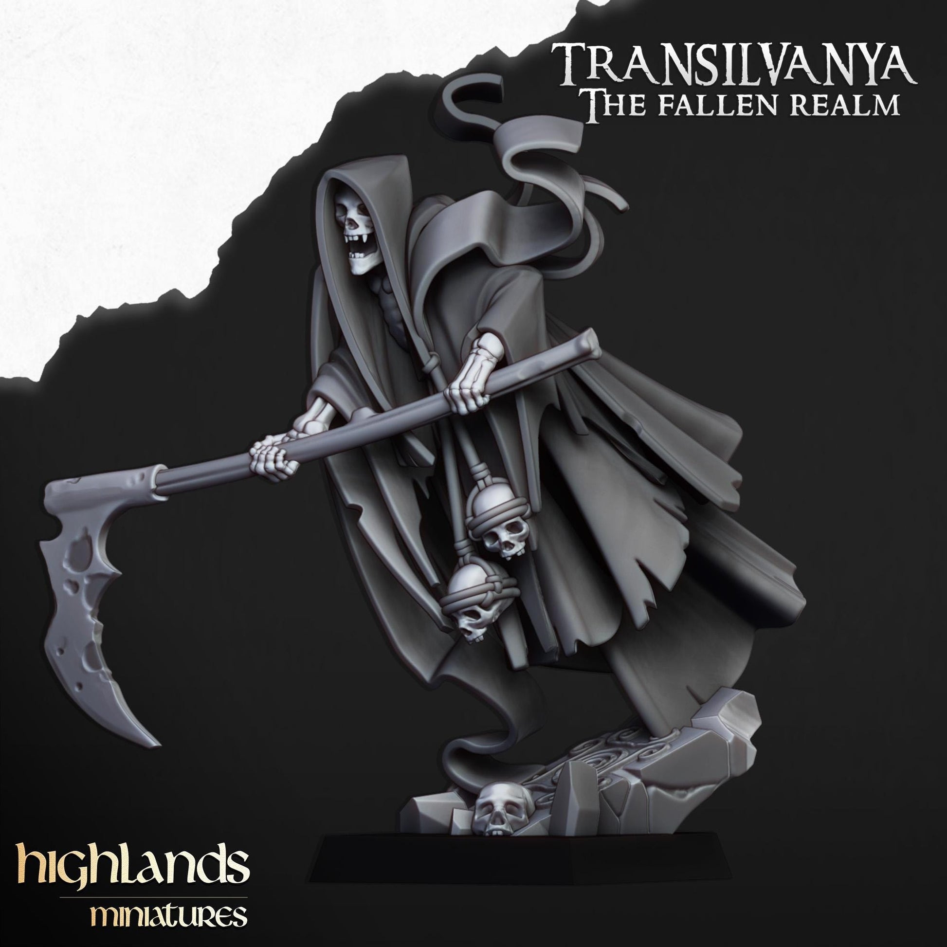 Highland Miniatures Grim Reaper - Fantasy / D&D (Custom Order) - product image 2 of 2