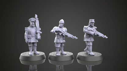 Soldiers of Humandkind Parade Uniform Troops (Custom Order) - product image 1 of 4