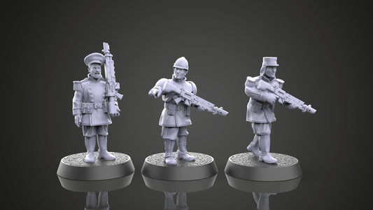 Soldiers of Humandkind Parade Uniform Troops (Custom Order) - product image 1 of 4