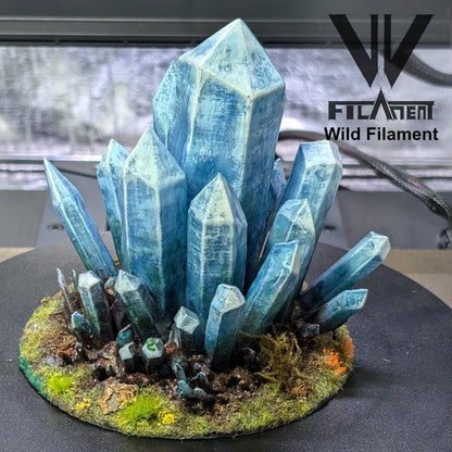 Column of Crystal Template Printed on FDM Bambu Lab X1 Carbon (Custom Order) - product image 1 of 2