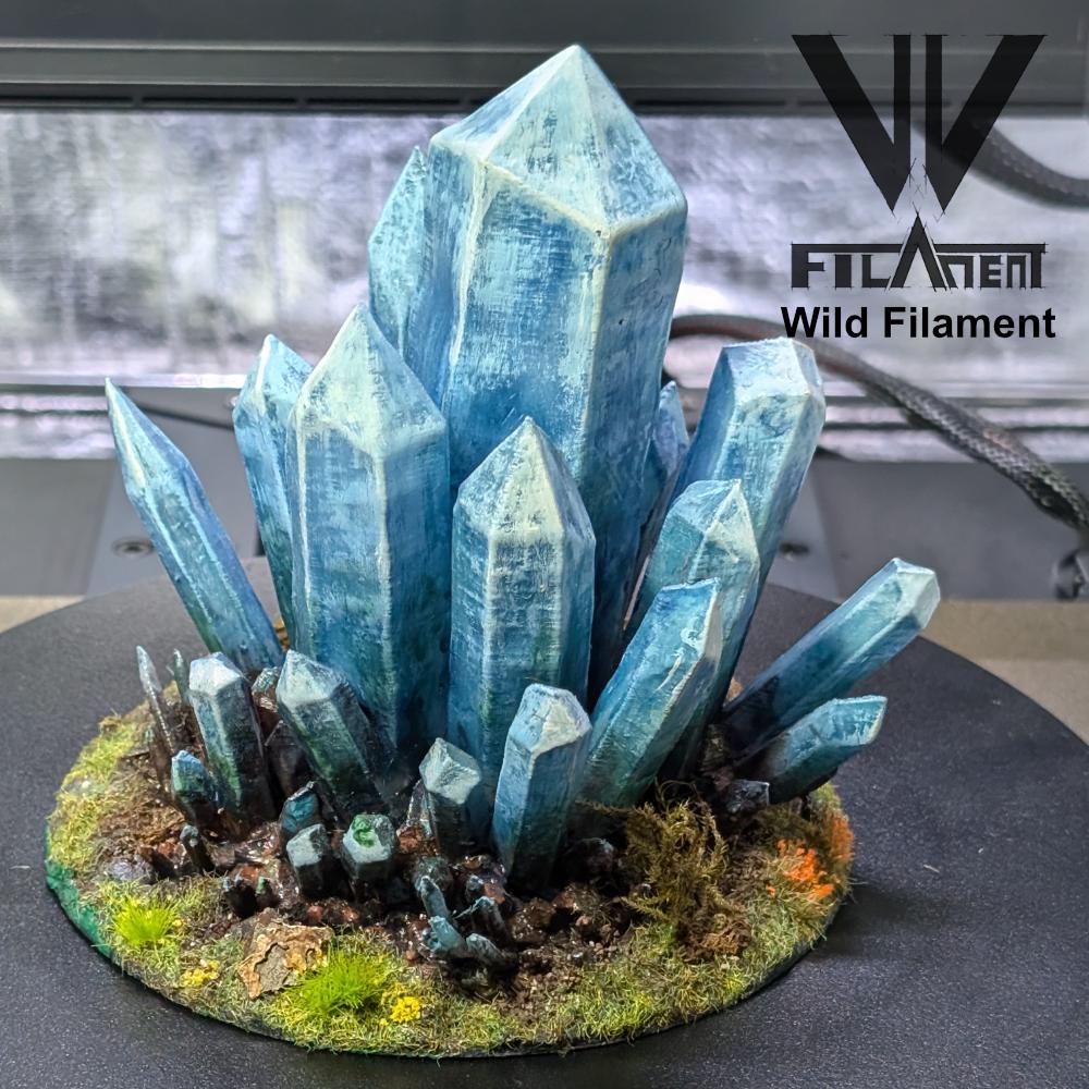 Column of Crystal Template Printed on FDM Bambu Lab X1 Carbon (Custom Order) - product image 1 of 2
