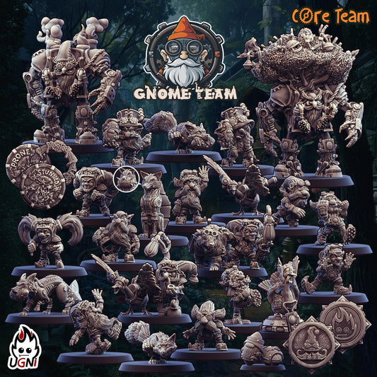 Gnome Team (Steampunk Style) Designed by UGNI Miniatures - Fantasy Football - product image 1 of 10