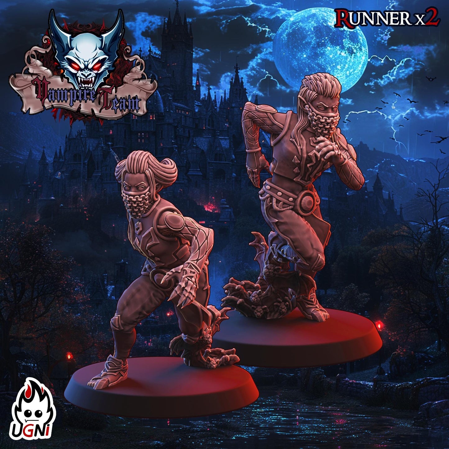Vampire Team (Regular Style) Designed by UGNI Miniatures - Fantasy Football - product image 5 of 10