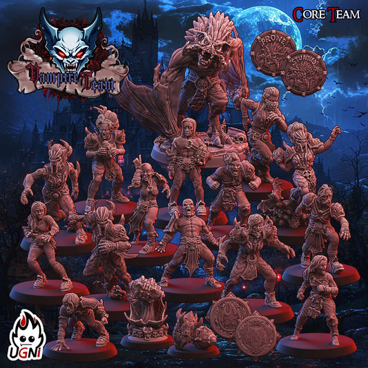 Vampire Team (Regular Style) Designed by UGNI Miniatures - Fantasy Football - product image 1 of 10