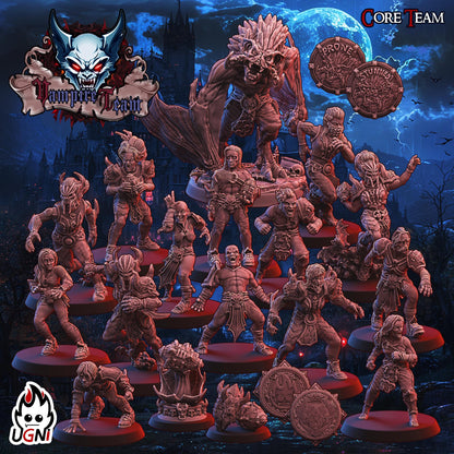 Vampire Team (Regular Style) Designed by UGNI Miniatures - Fantasy Football - product image 1 of 10