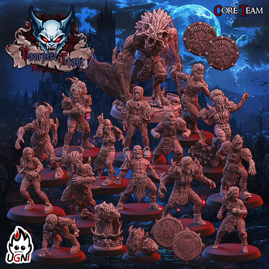 Vampire Team (Regular Style) Designed by UGNI Miniatures - Fantasy Football - product image 1 of 10