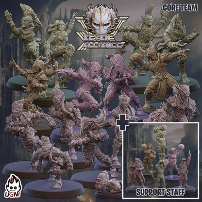 Elven Union Team Designed by UGNI Miniatures - Fantasy Football - product image 9 of 9
