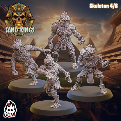 Sand Kings Team (Regular Style) Designed by UGNI Miniatures - Fantasy Football - product image 6 of 9