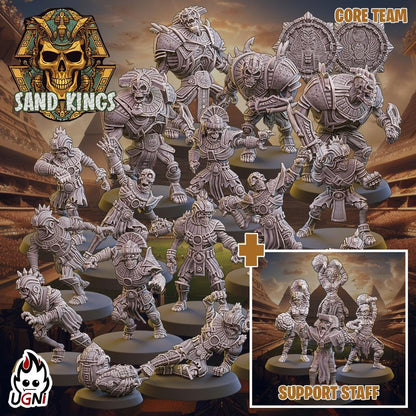 Sand Kings Team (Regular Style) Designed by UGNI Miniatures - Fantasy Football - product image 9 of 9