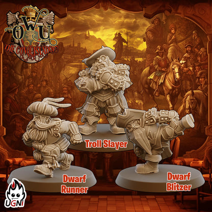 OWU Team (Conquistador Style) Designed by UGNI Miniatures - Fantasy Football - product image 4 of 9