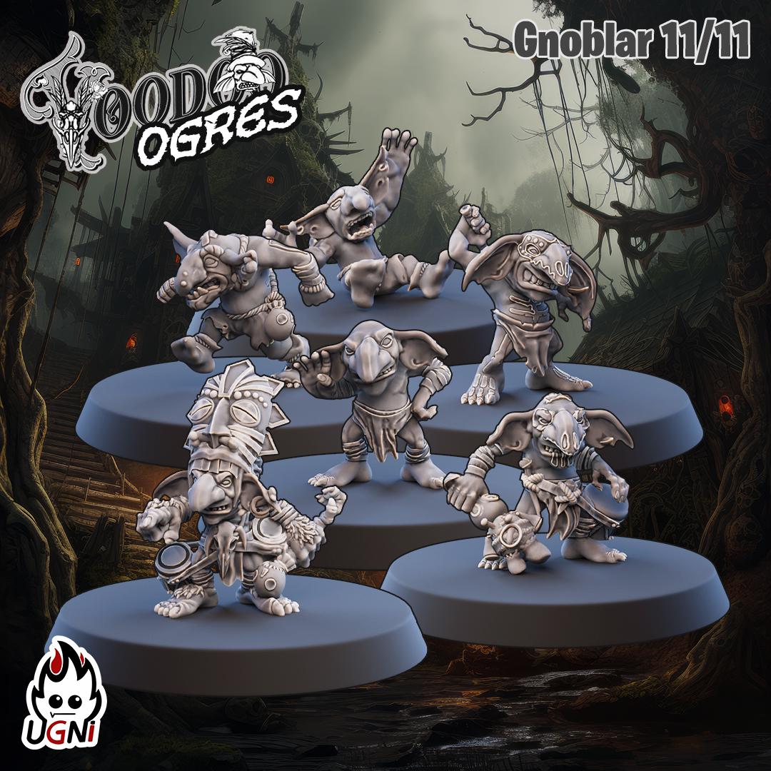 Ogre Team (Voodoo Style) Designed by UGNI Miniatures - Fantasy Football - product image 5 of 9