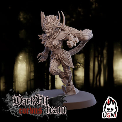 Dark Elf Team (Corvus Cabal Style) Designed by UGNI Miniatures - Fantasy Football - product image 4 of 10