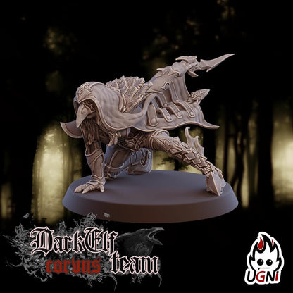 Dark Elf Team (Corvus Cabal Style) Designed by UGNI Miniatures - Fantasy Football - product image 9 of 10