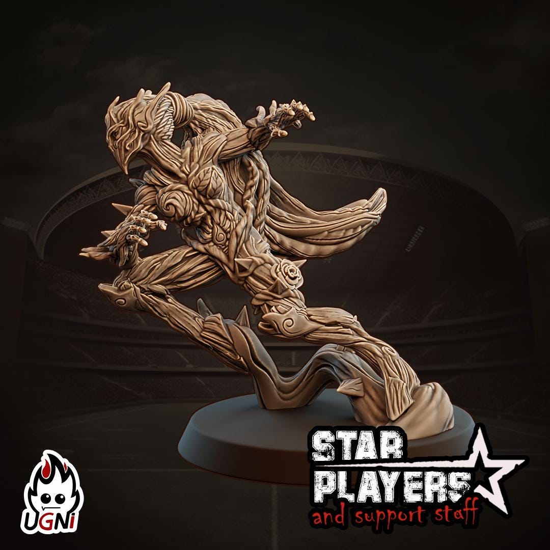 Willow Rose Star Player - Designed by UGNI Miniatures - Fantasy Football - product image 2 of 3