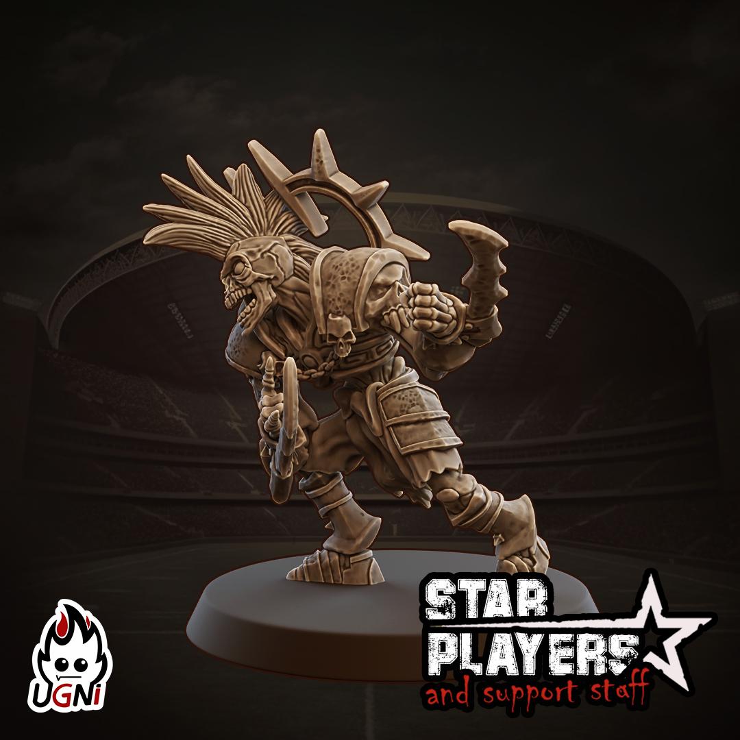 Ivan Ugnishroud Star Player - Designed by UGNI Miniatures - Fantasy Football - product image 2 of 3