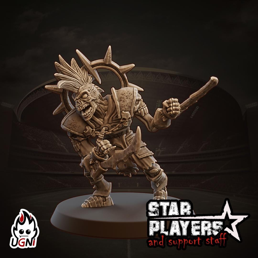Ivan Ugnishroud Star Player - Designed by UGNI Miniatures - Fantasy Football - product image 1 of 3