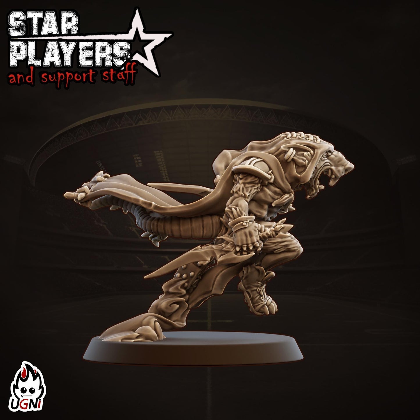 Scooter Snap-Snap (Second) Star Player - Designed by UGNI Miniatures - Fantasy Football - product image 2 of 3