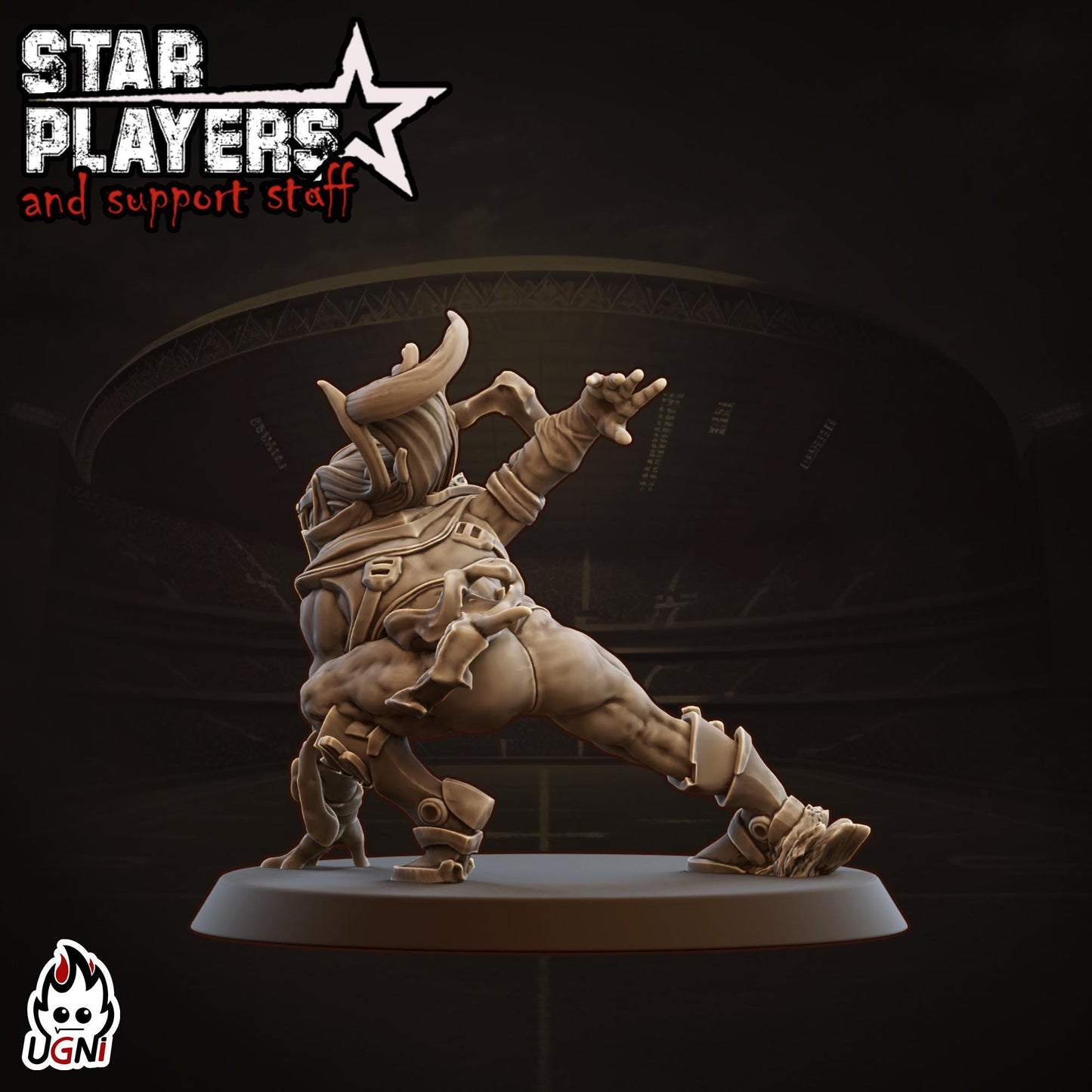 Velen Shift Star Player - Designed by UGNI Miniatures - Fantasy Football - product image 3 of 3