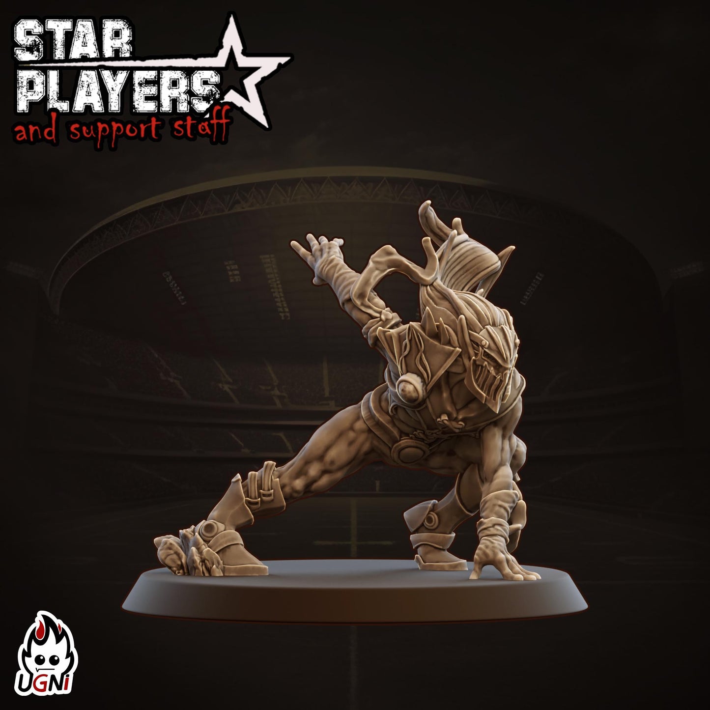 Velen Shift Star Player - Designed by UGNI Miniatures - Fantasy Football - product image 1 of 3
